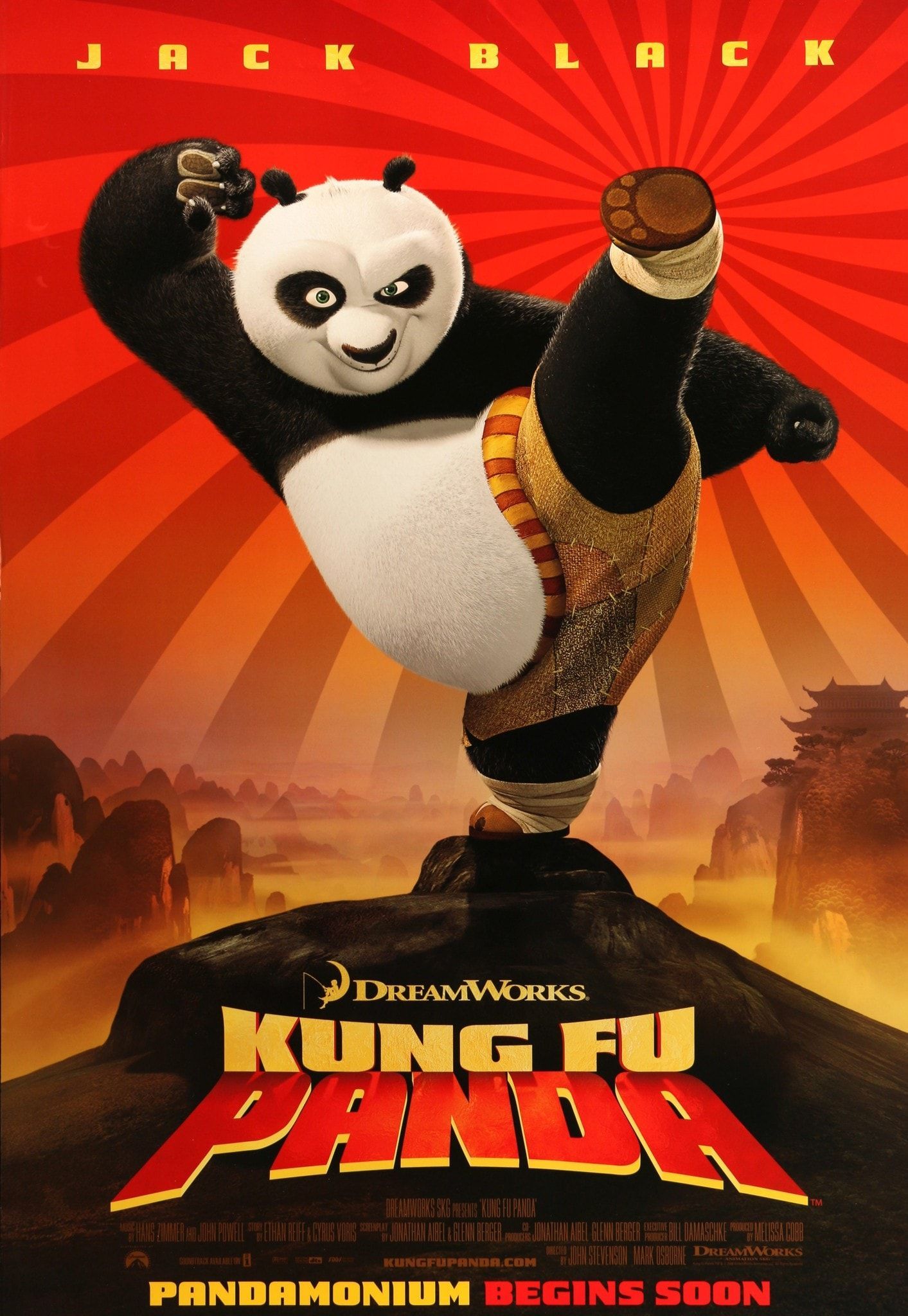 Kung Fu Panda Arabic artwork